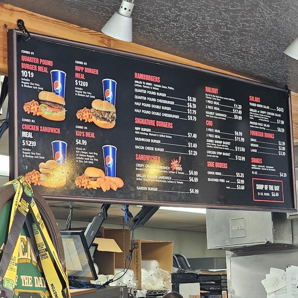 Nipps Drive-Through Menu image 1